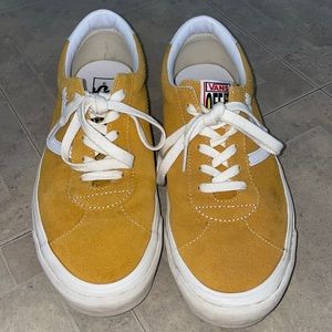 Vans Style 73 Men’s Mustard Suede Sneakers